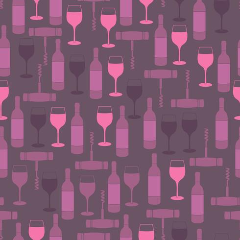 Restaurant seamless pattern vector