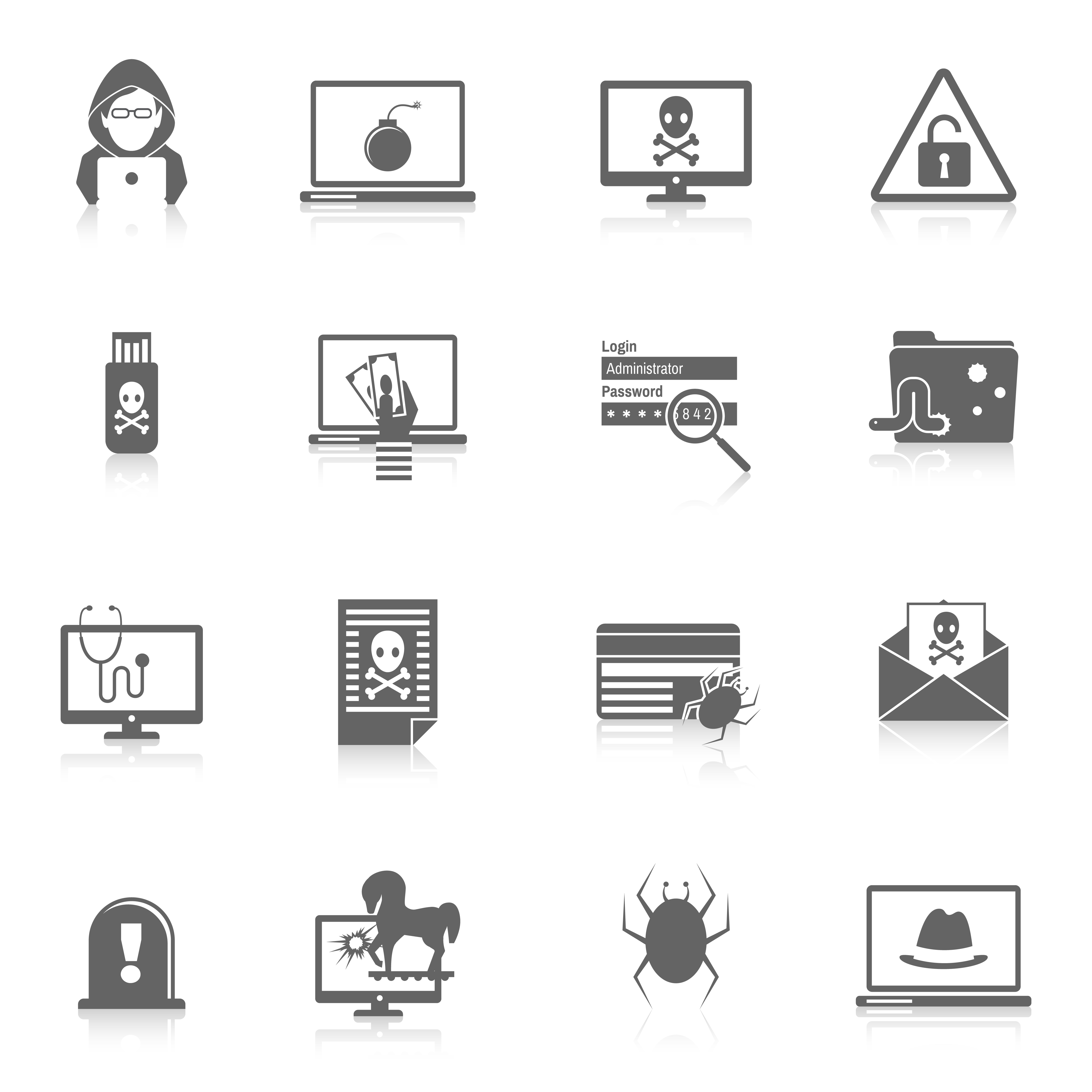 Download Hacker icons black 454723 - Download Free Vectors, Clipart Graphics & Vector Art