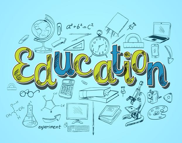 Education icon concept vector