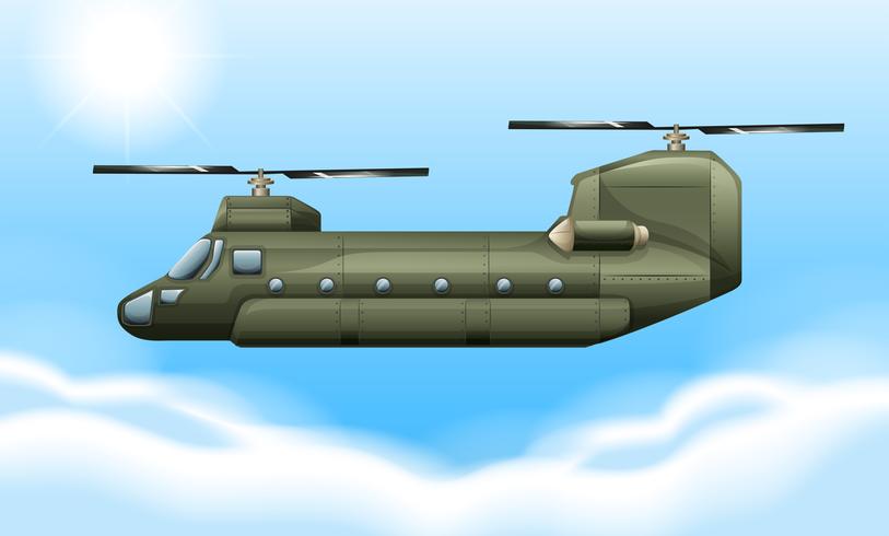 Helicóptero vector