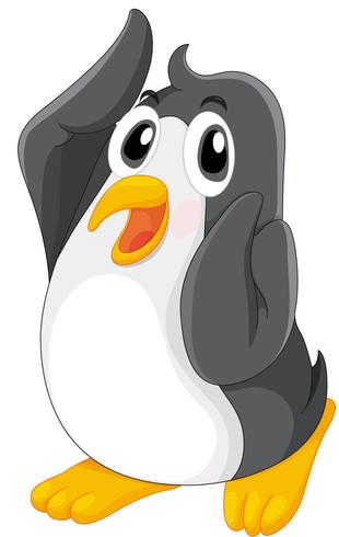 Pingüino vector