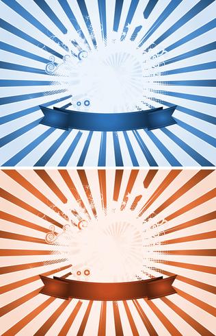 Abstract Vintage Holidays Background vector