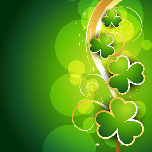 st patrick's day illustration vector