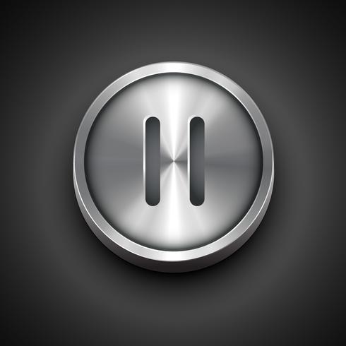 vector pause icon