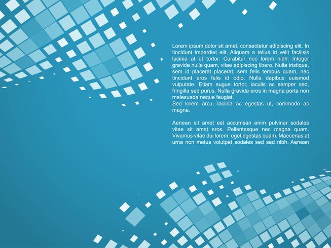 blue mosaic background  vector