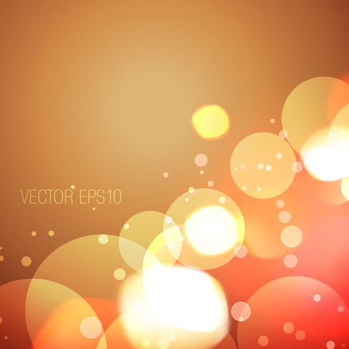 Fondo abstracto de efectos bokeh vector