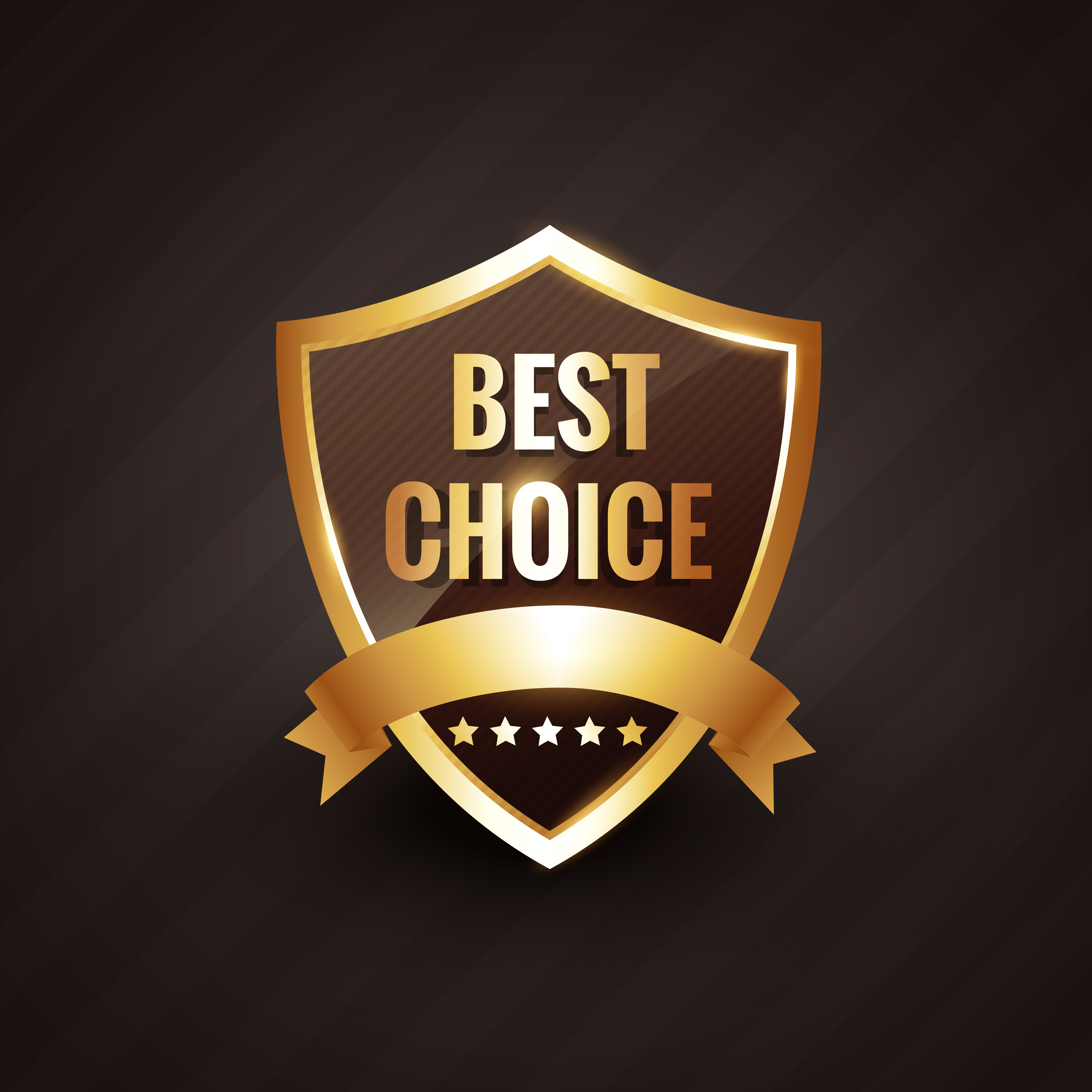 best choice golden label symbol design 456075 Vector Art at Vecteezy