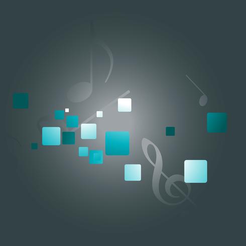 Abstract design of squares vector