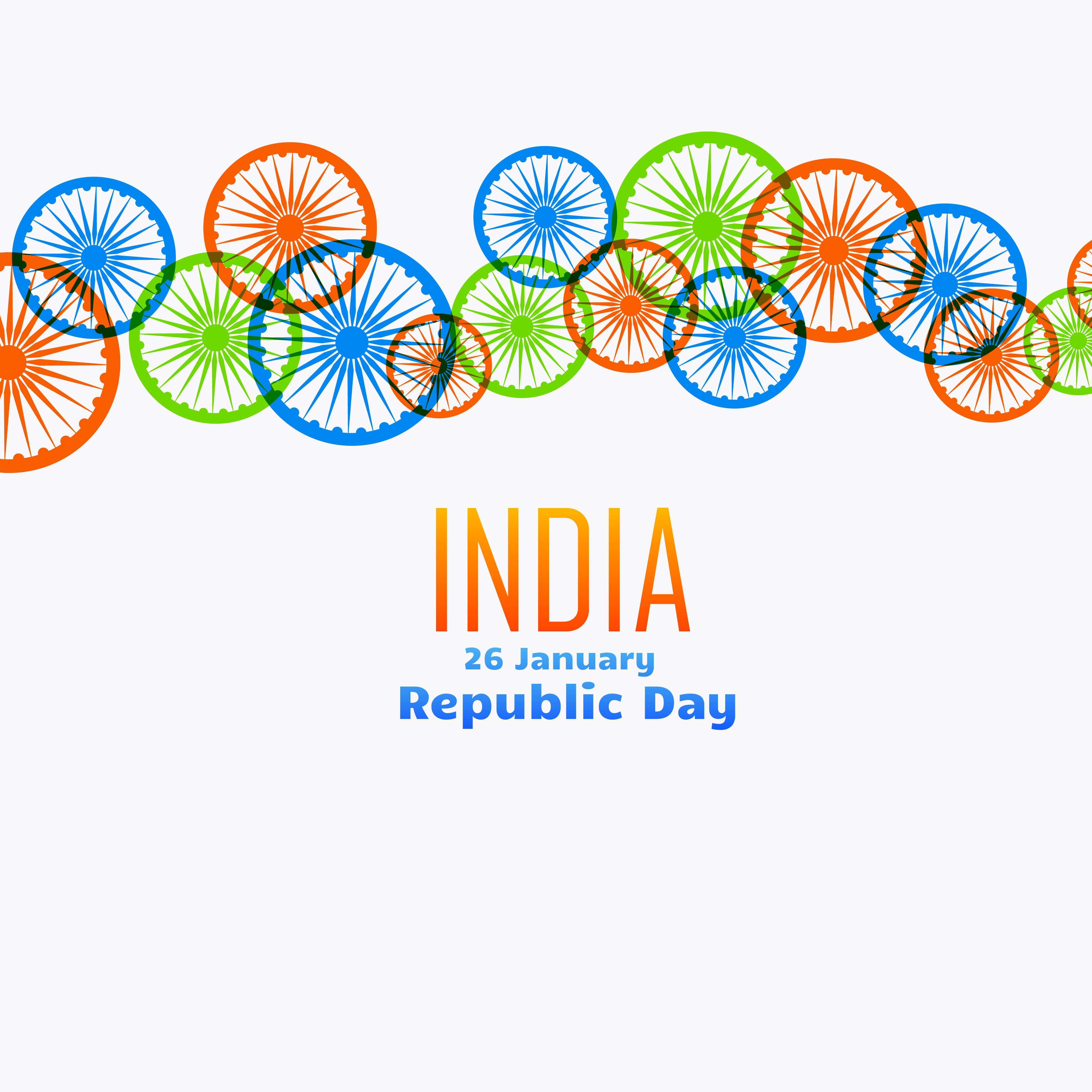 vector indian flag wheel design 456153 Vector Art at Vecteezy