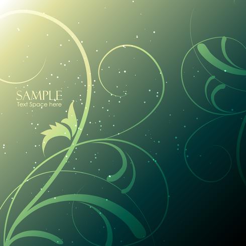 fondo floral vector