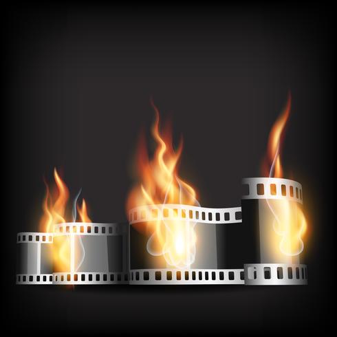 film reel vector