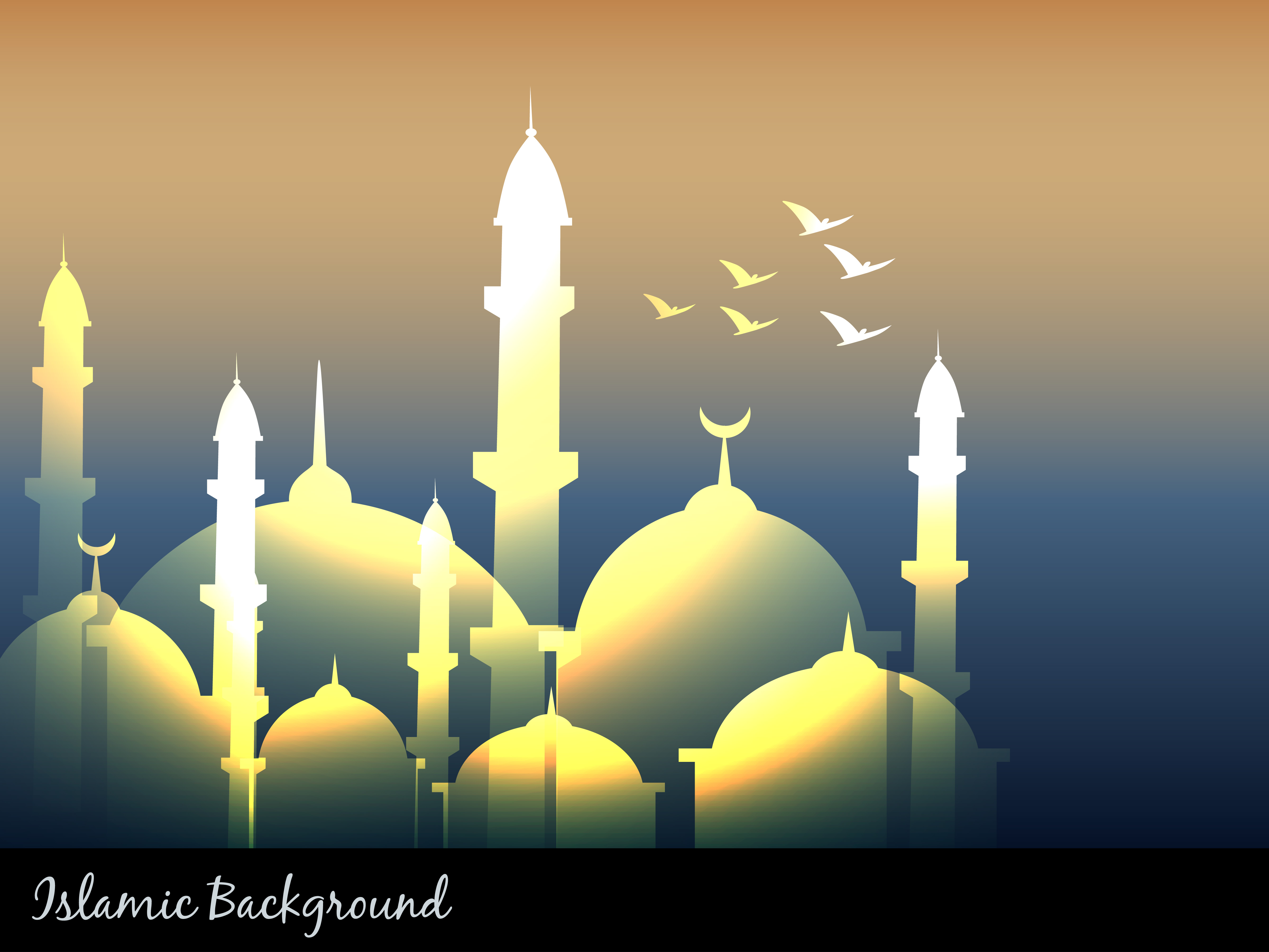 Islamic Mosques 456357 Vector Art At Vecteezy