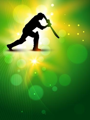 vector cricket background