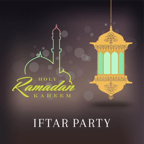 Ramadan Kareem Greeting Card and Background Islamic with Arabic Pattern - Download Free Vectors 