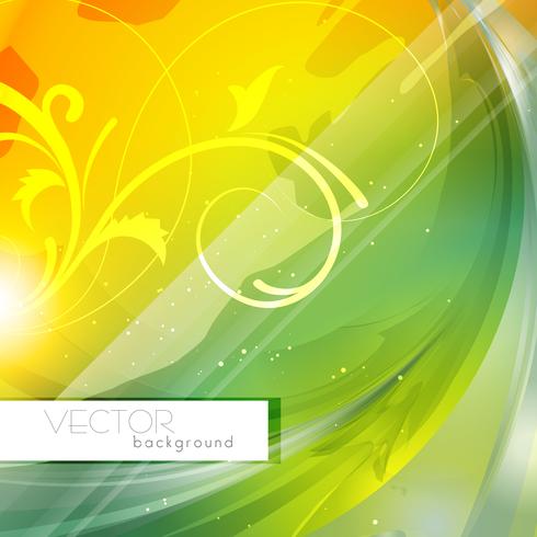 floral style background vector