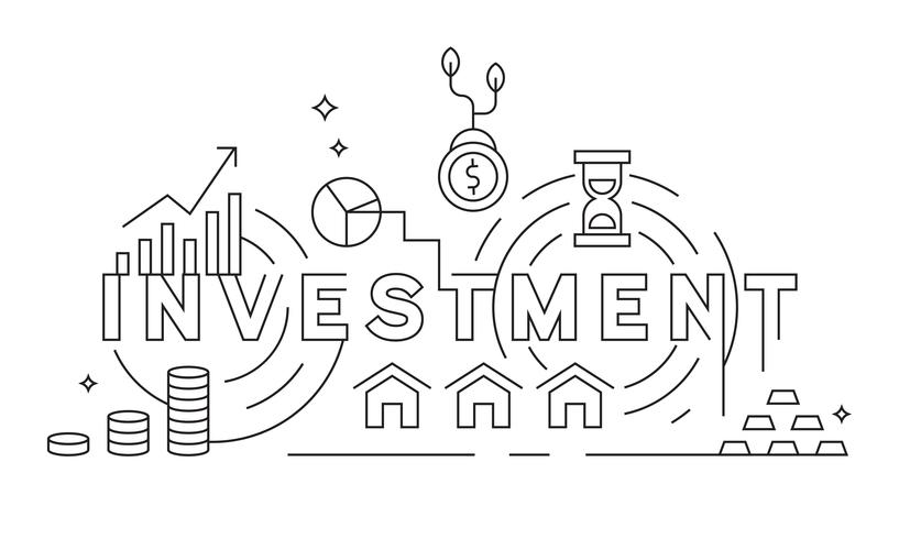 Investation Concept Thin Line Design Business And Finance Theme