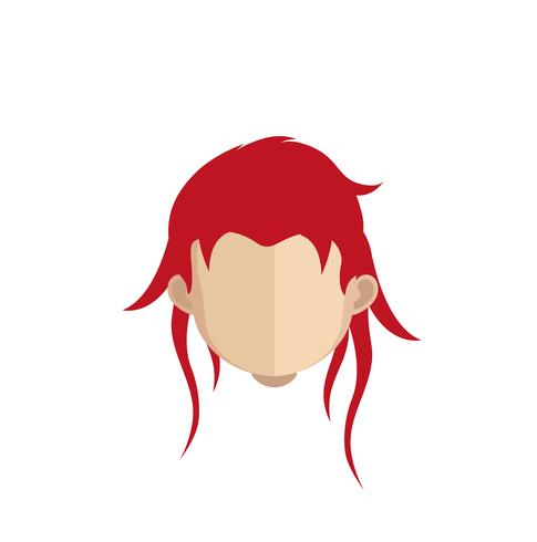 Set of colorful avatars of characters vector