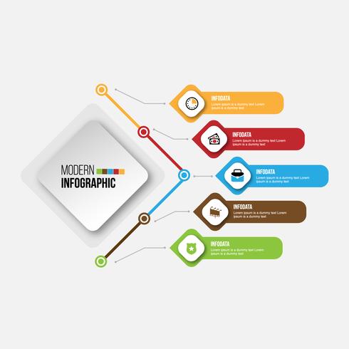 Vector elements for infographic. Template for diagram, graph, presentation and chart.