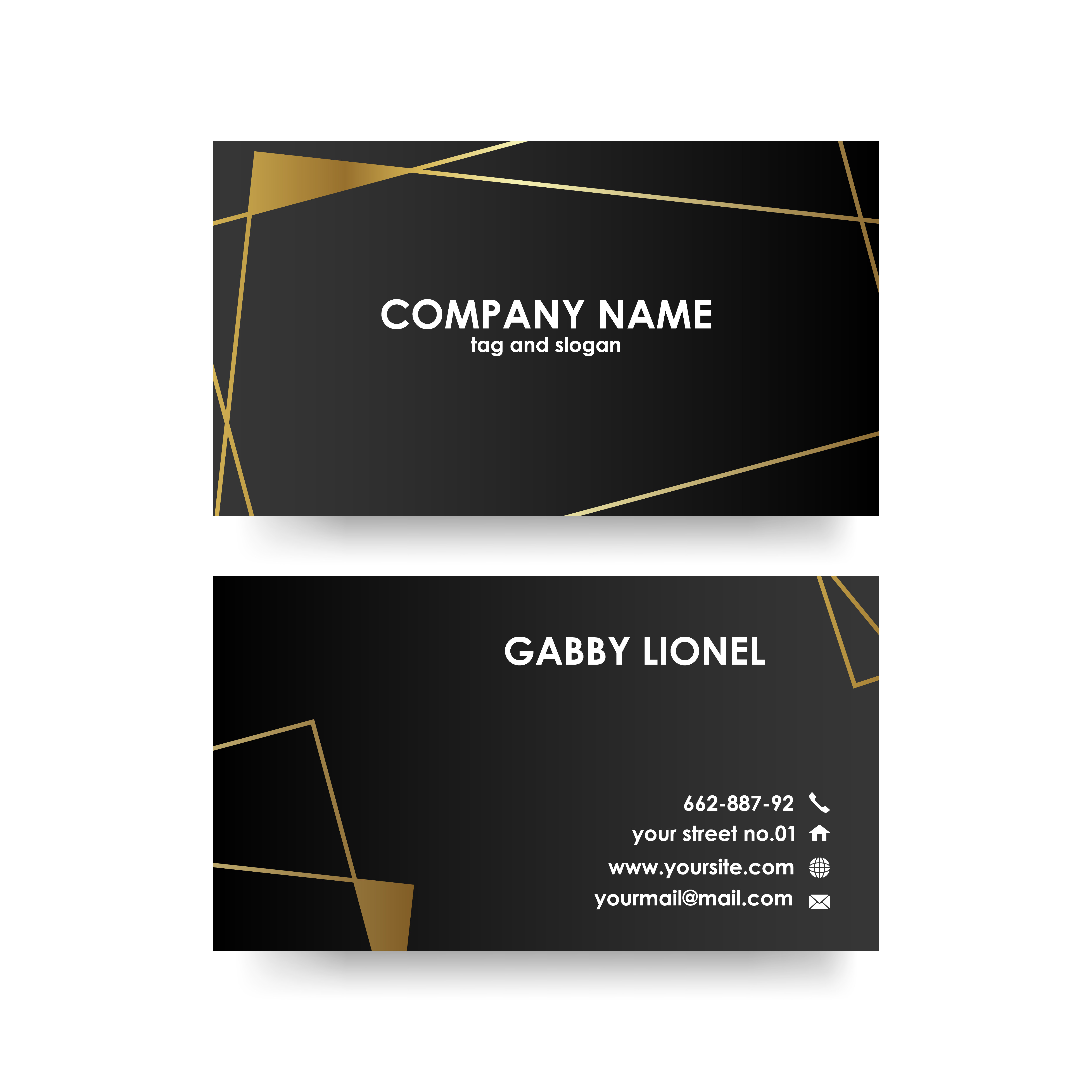 17+ Best Cheap Double Sided Business Card Templates - AI, Pages | Free & Premium Templates double sided business card template free download