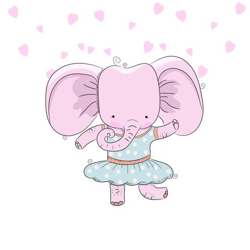 cute little baby bear vector