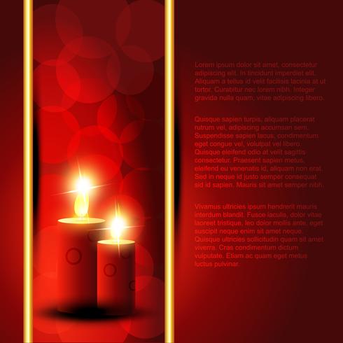 candle background vector