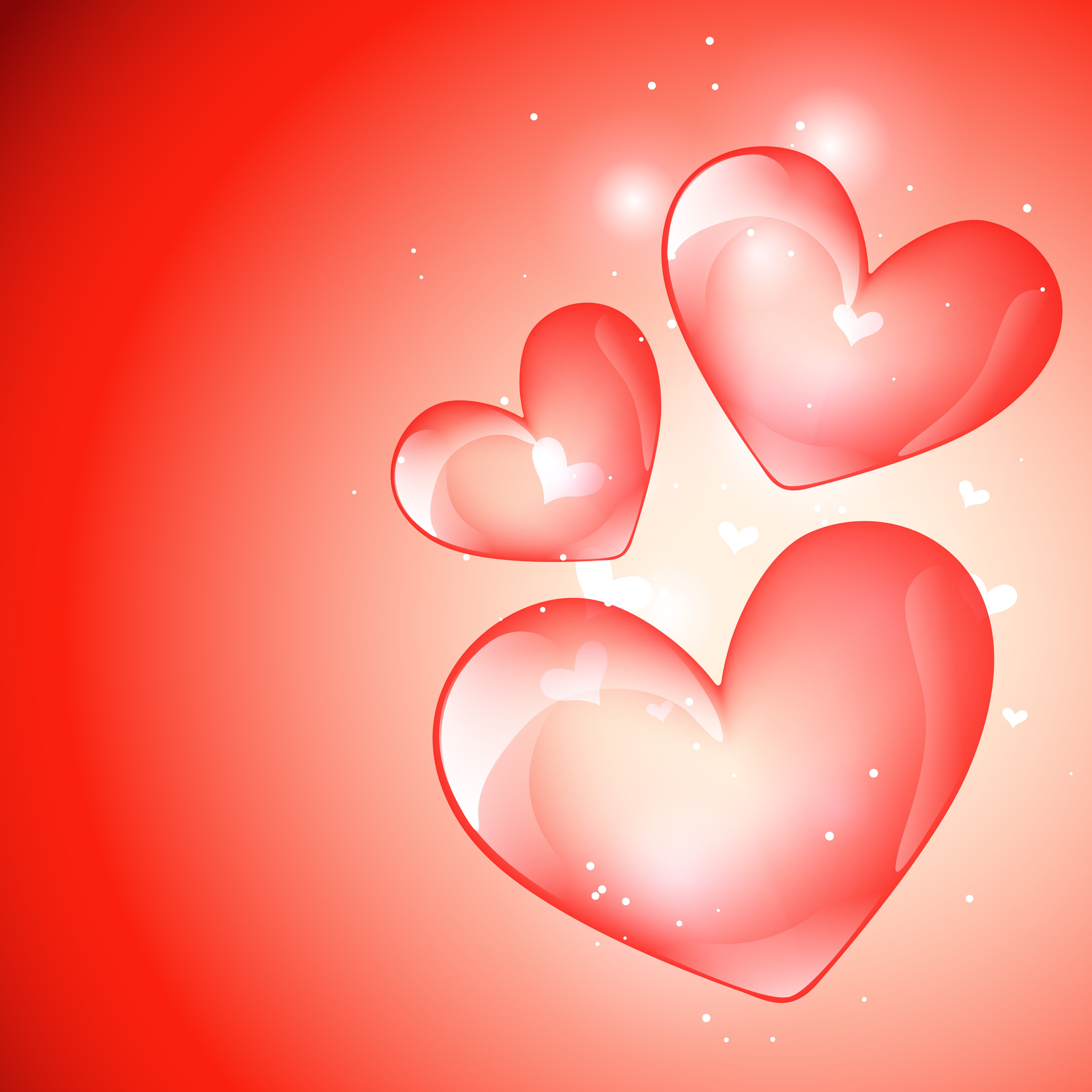 vector heart background 458202 Vector Art at Vecteezy