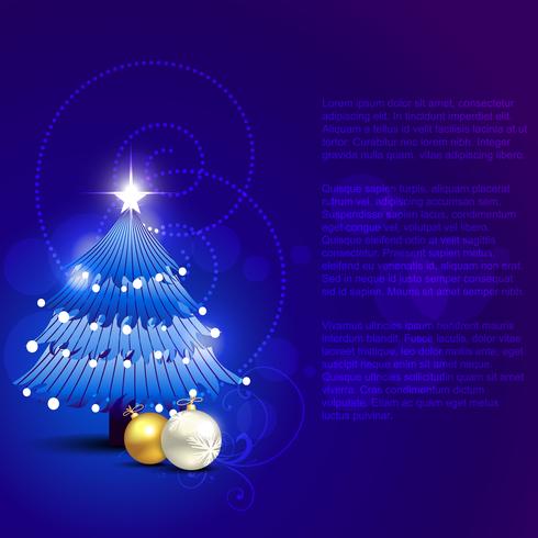 christmas tree vector