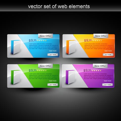 web element vector