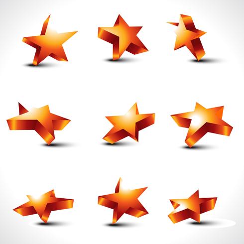 stars set vector