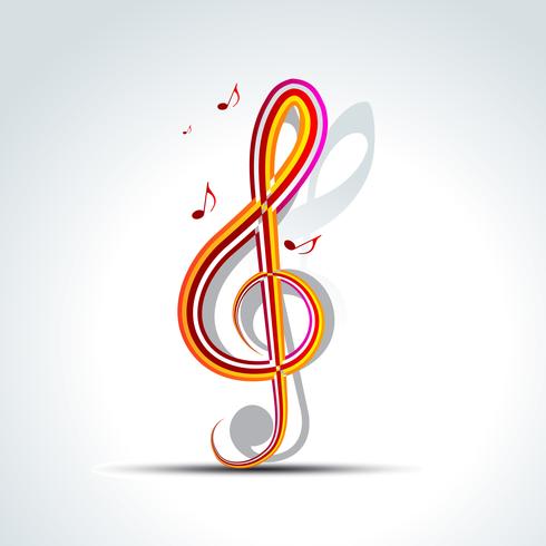 vector music background