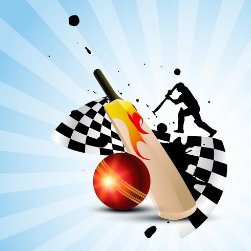 fondo de cricket vector