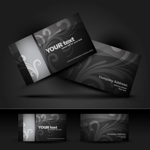 business card vector