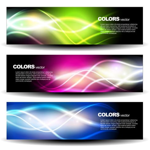shiny header vector