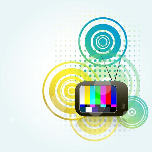 tv style background vector