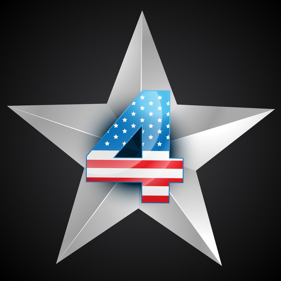 american flag badge 458572 Vector Art at Vecteezy