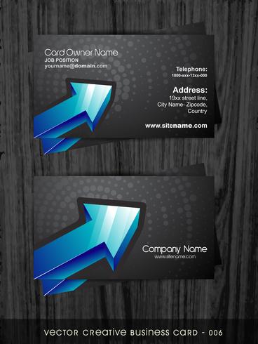 vector business card