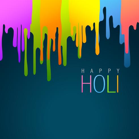 colorful holi background vector