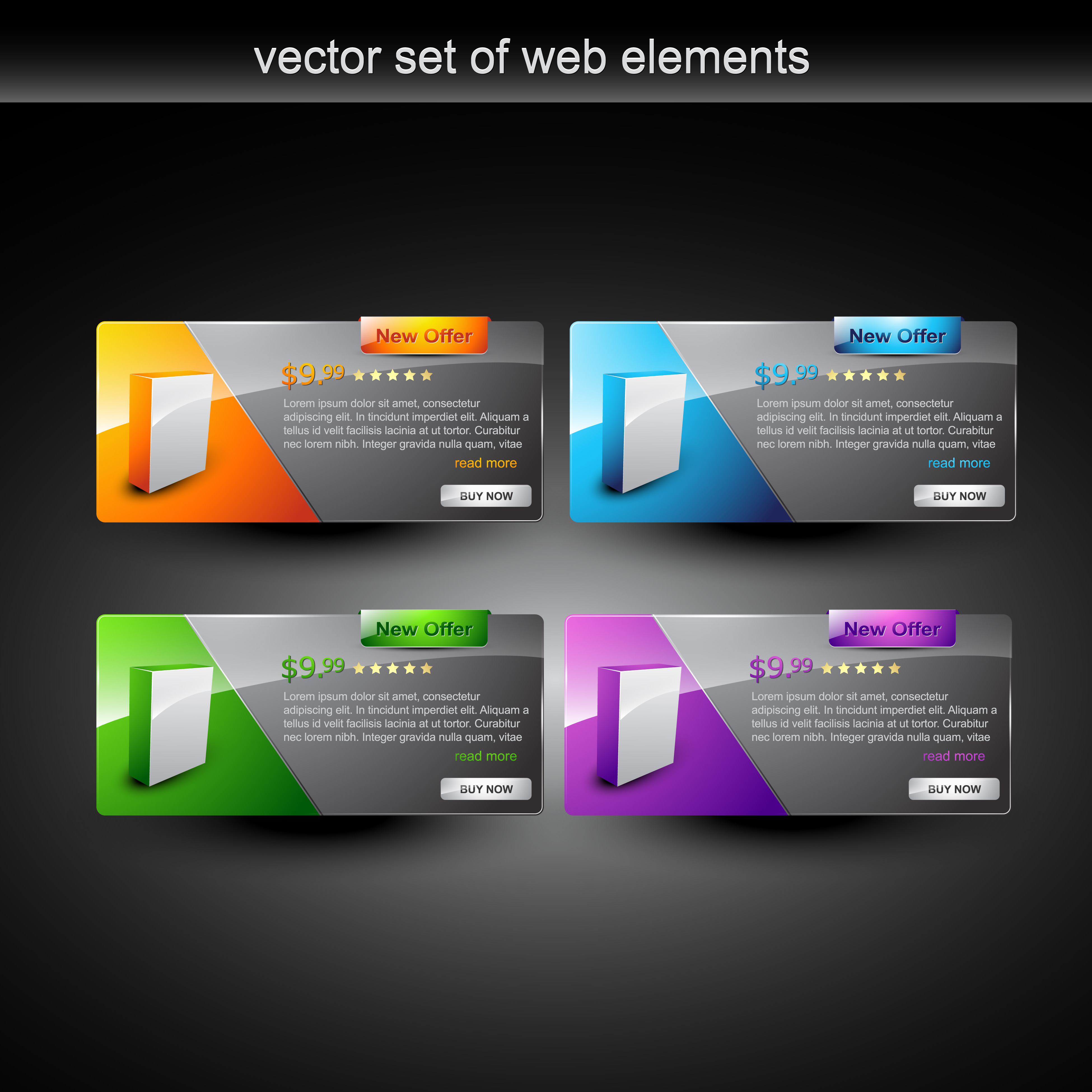 web product display 458642 Vector Art at Vecteezy