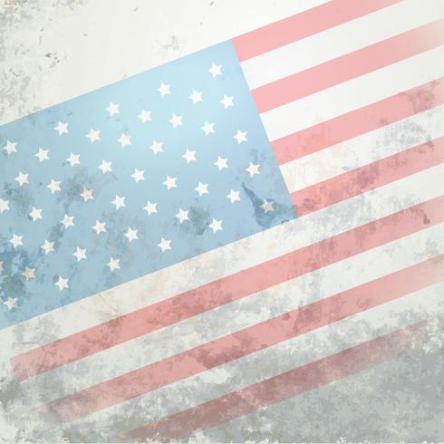 american flag vector