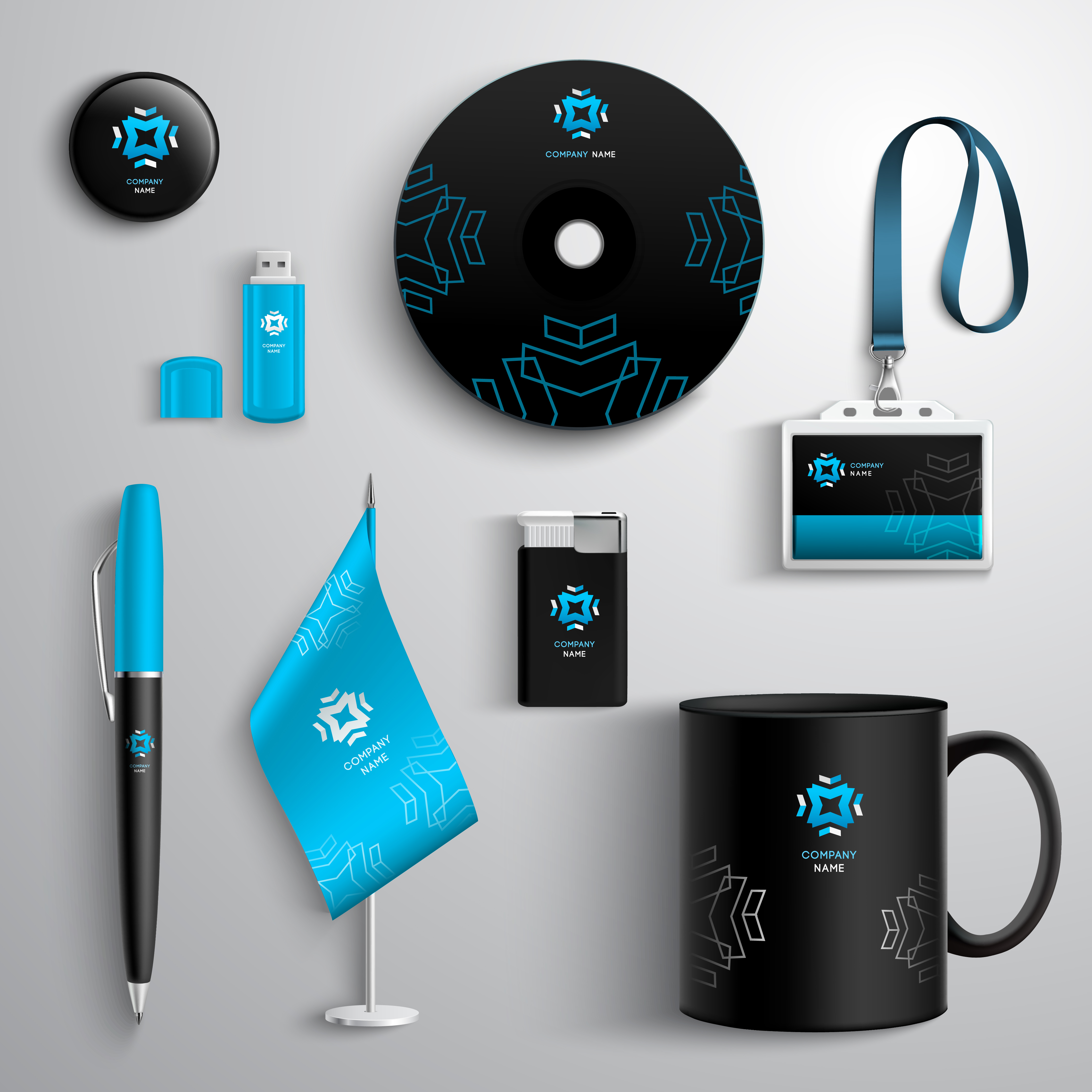 Corporate Identity Design 458705 Vector Art at Vecteezy