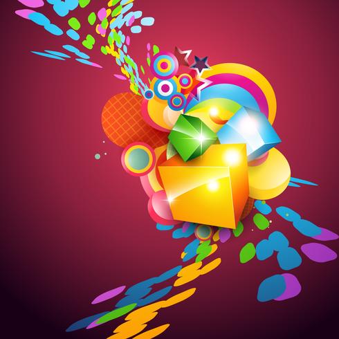 shiny background vector