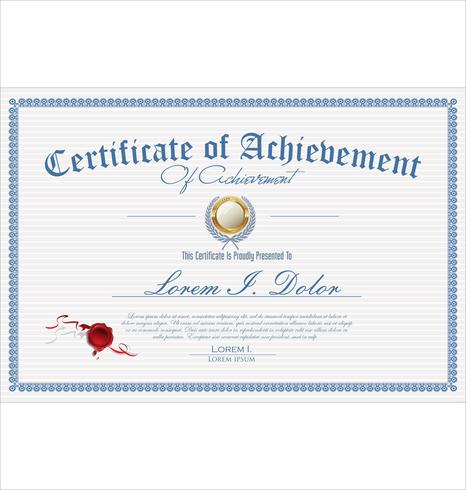 Certificate vector