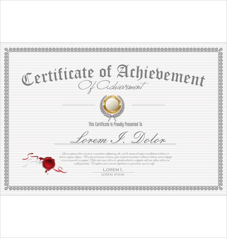 Certificate vector