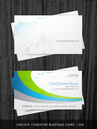 vector business card