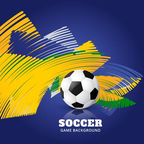 abstract football game vector