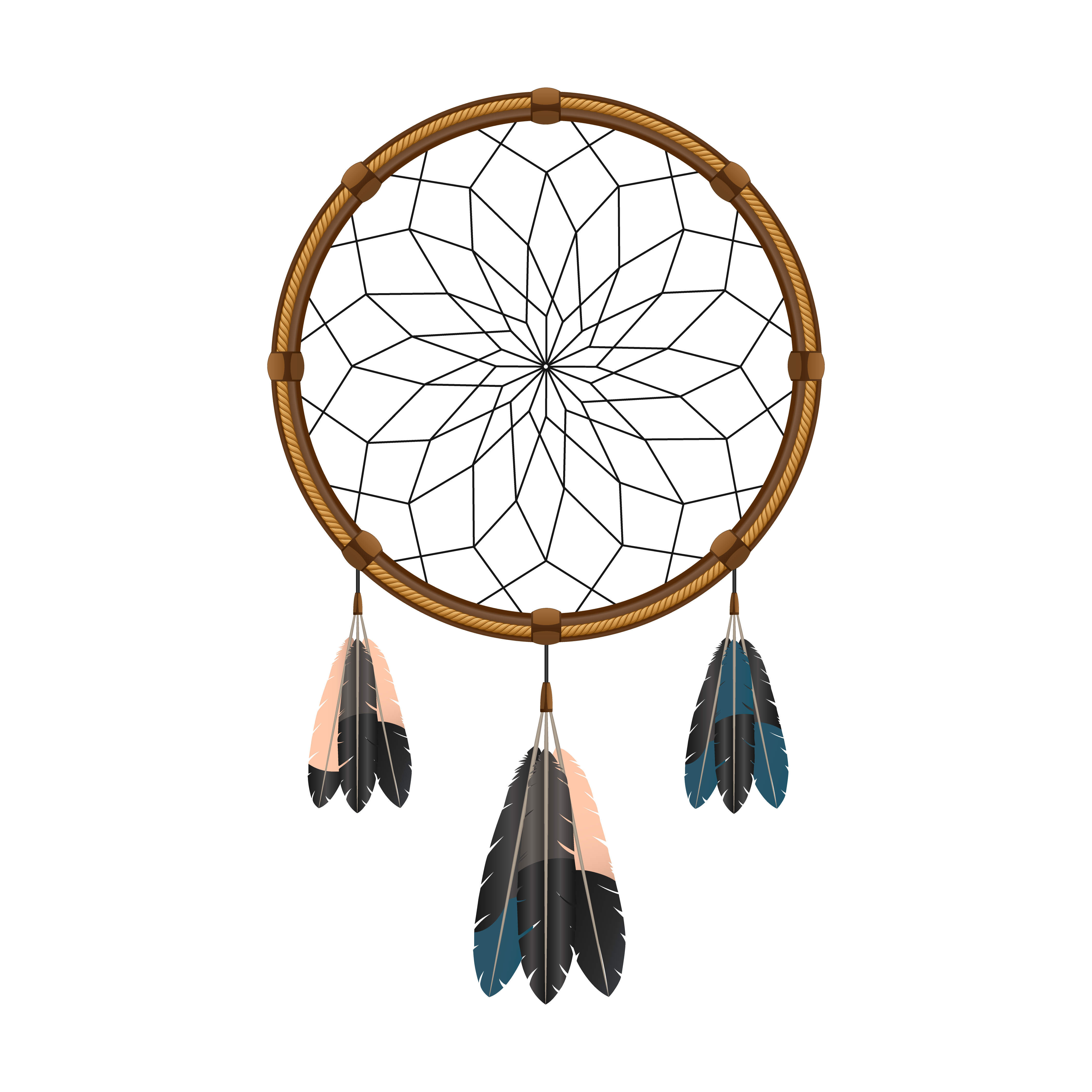 Dream catcher vector icon Stock Vector by ©yana_viniukova 98939648