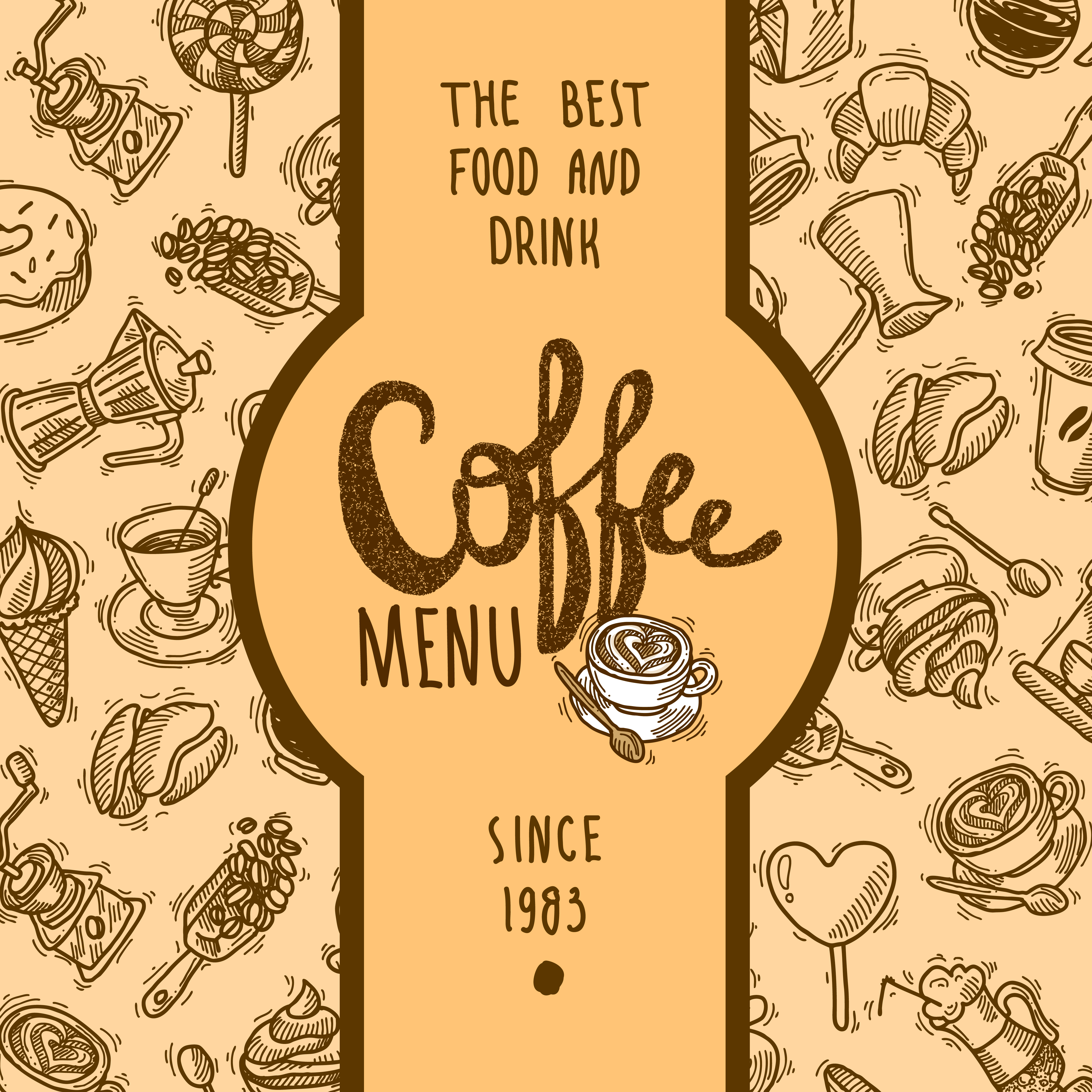 Download Coffee Menu Label - Download Free Vectors, Clipart ...