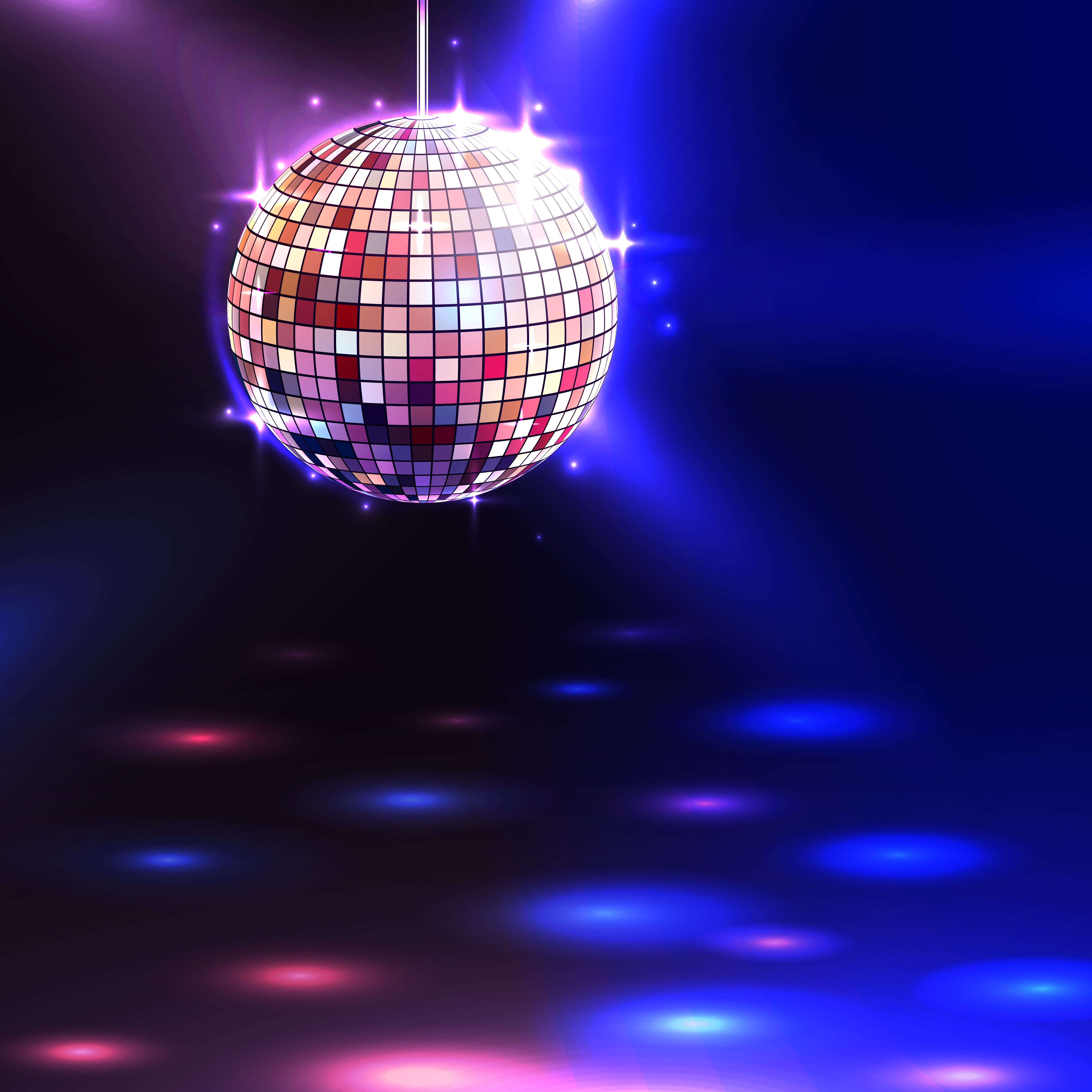 Disco Ball Background 459083 Vector Art at Vecteezy