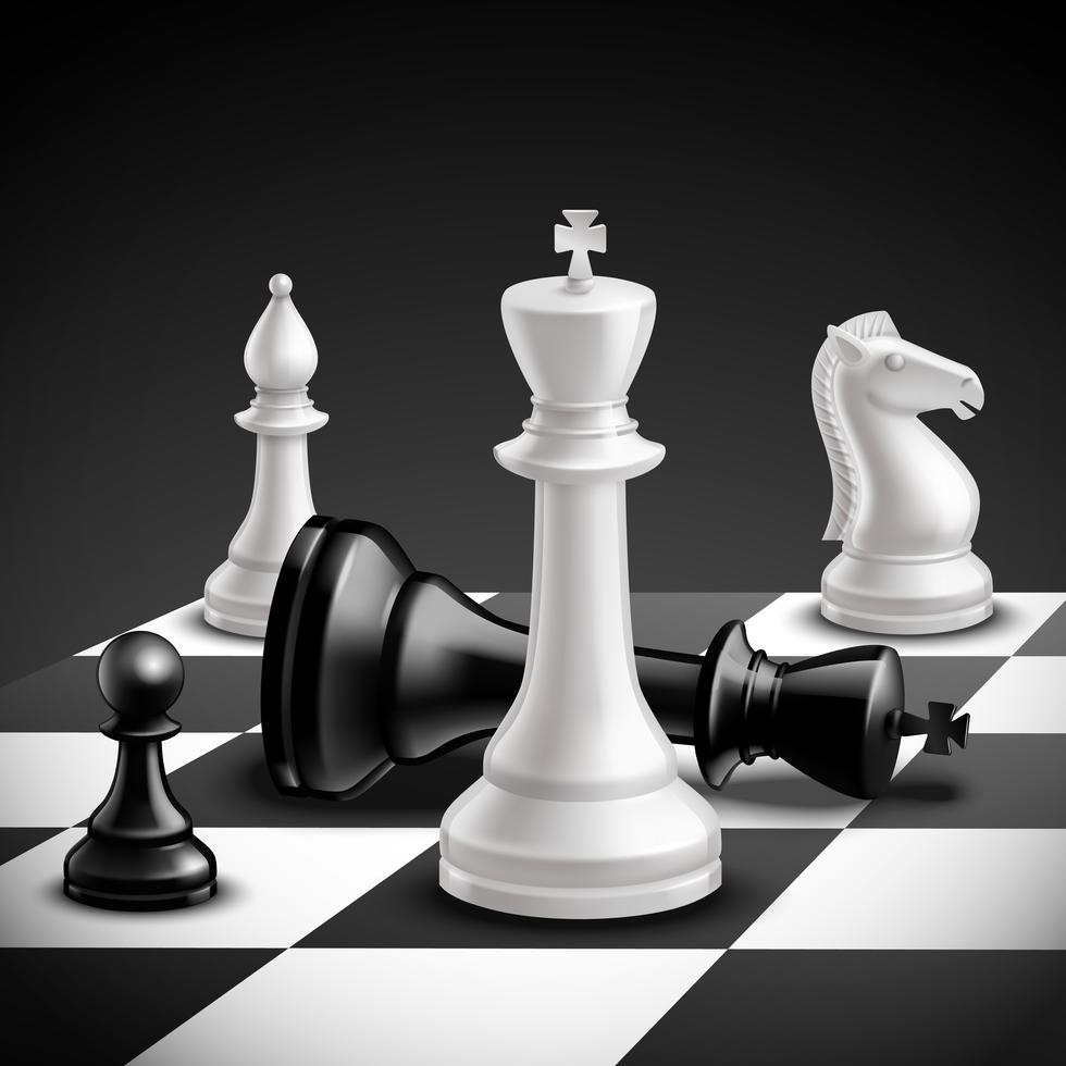 Chess Game Realistic 459088 Vector Art at Vecteezy