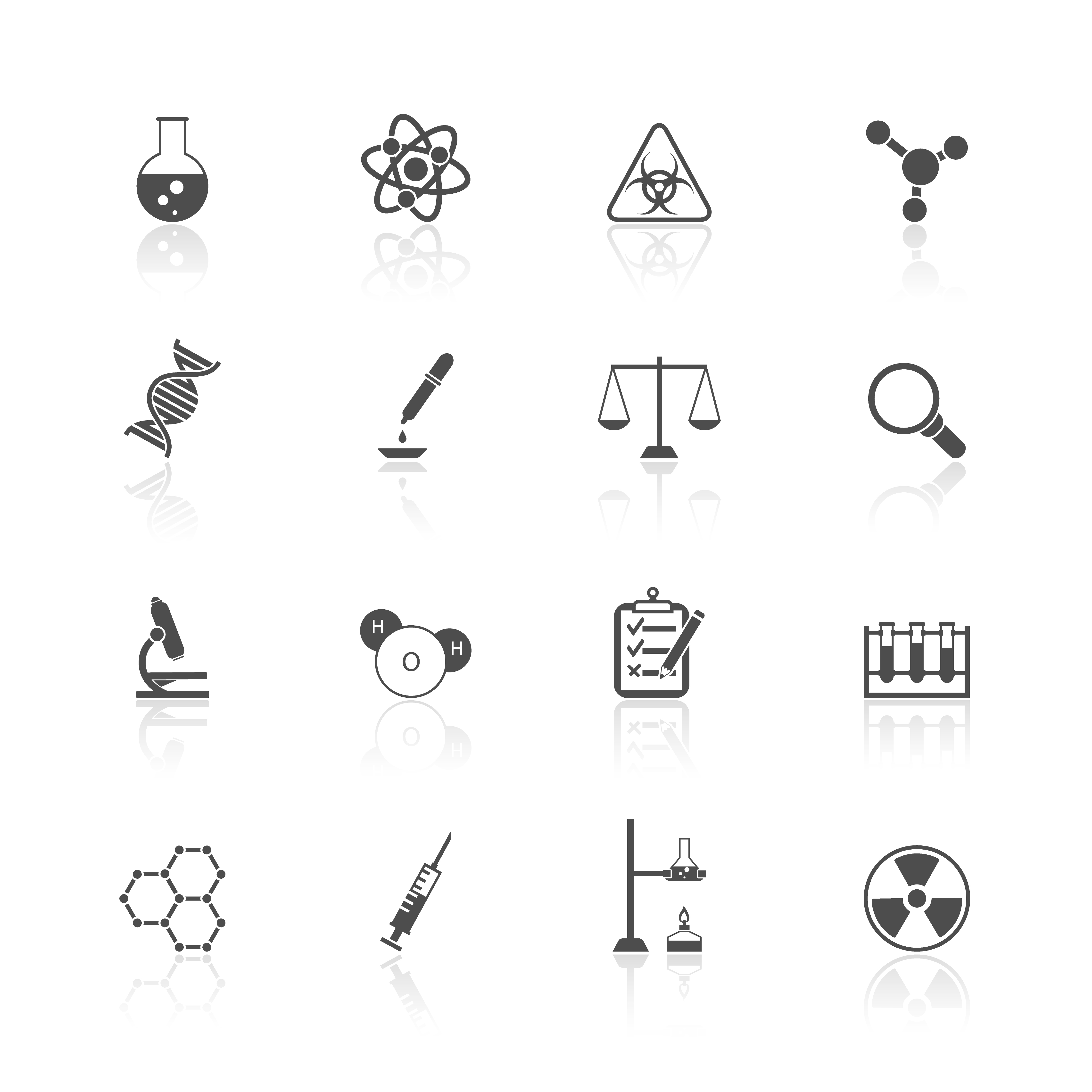 Download Chemistry Icons Set 459482 - Download Free Vectors ...